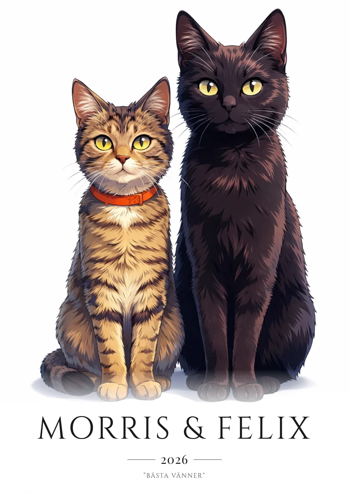 Morris & Felix – husdjursposter